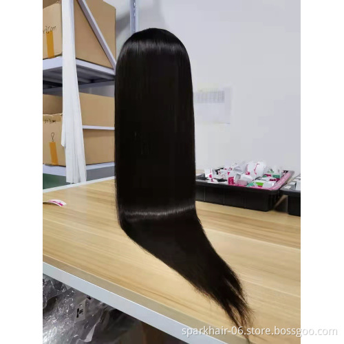 Unprocessed Brazilian Human Hair Straight Lace Wig OEM Vendors 13x4/13x6/5x5/4x4 Virgin Cuticle Aligned Lace 100% Human Hair Wig